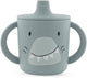 Trixie tuitbeker - mr. shark - drinkbeker voor baby - antilek beker - voor baby's vanaf 4 maanden - van siliconen - geschikt voor de vaatwasser