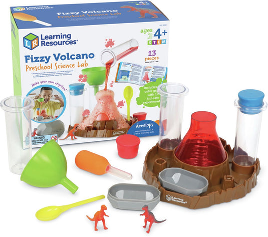 Learning resources fizzy volcano preschool science lab - 3+