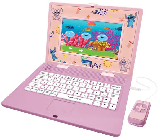 Lexibook ordinateur éducatif couleur angel stitch en fr