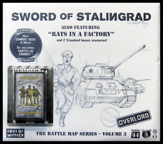 Days of wonder memoir'44 - battle map - sword of stalingrad eng.