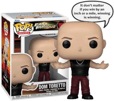 Funko fast furious dom toretto vinylfiguur 1993 unisex pop! - neutraal - standard