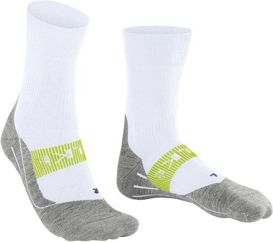Falke ru4 cool anti-blaar functioneel materiaal hardloopsokken heren wit - maat 44-45