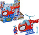 Hasbro spidey met spidey copter speelgoedhelicopter