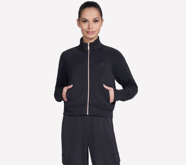 Skechers skechluxe elevate jacket dames jas - zwart