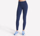 Skechers gowalk hw legging ii dames legging - blauw