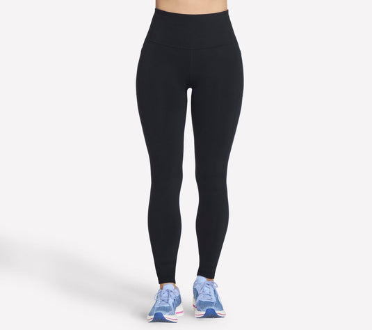 Skechers gowalk hw legging ii dames legging - zwart