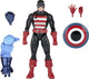 Marvel hasbro actiefiguur 6: u.s. agent 15 cm legends series 2022 's controller baf multicolours