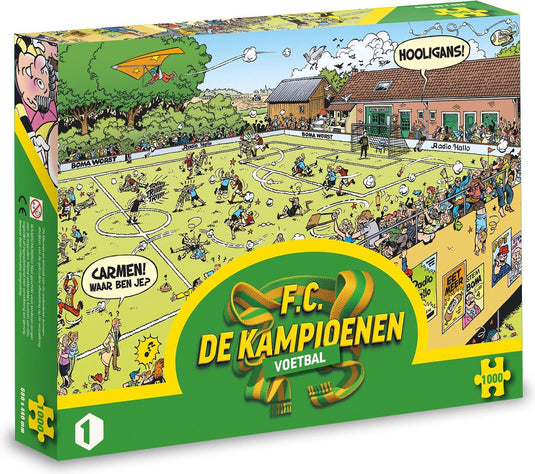 Fc de kampioenen f.c. de kampioenen –voetbal puzzel