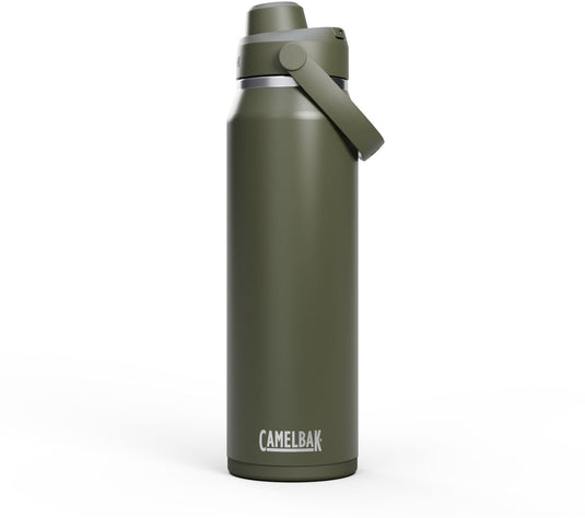 Camelbak thrive chug drinkfles - 1 l - rvs - met draaidop - isolatie waterfles - groen