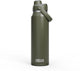 Camelbak thrive chug drinkfles - 1 l - rvs - met draaidop - isolatie waterfles - groen