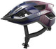 Abus fietshelm aduro 3.0 led purple waves m - 52-58 cm - paars - geschikt voor gebruik op elektrische fietsen - stadsfietsen - 315 g