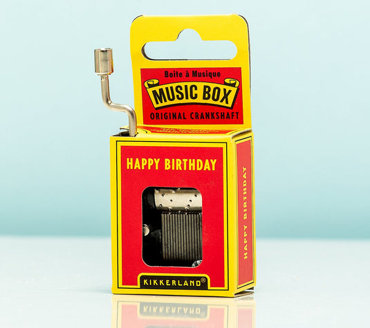 Kikkerland - nostalgisch muziekdoosje - happy birthday