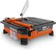 Powerplus dual power accu tegelsnijder powdp75100 - 20v toestel - 390x365mm tafel - ø110mm snijschijf - zonder batterij en lader - met 1 acc.
