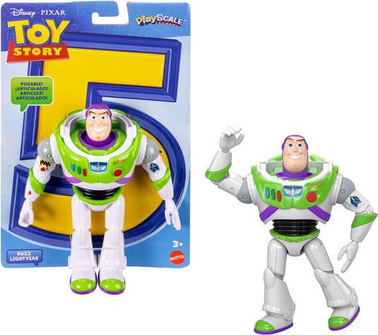 Mattel toy story 5 - figuur vliegende buzz 17cm