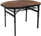 Bo-camp - industrial - tafel - woodbine - ovaal - koffermodel - 100x70 cm