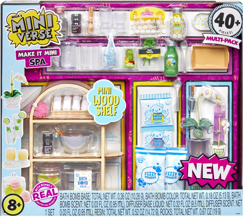 Afbeelding laden in galerijviewer, Miniverse make it mini spa - multipakket - knutselset
