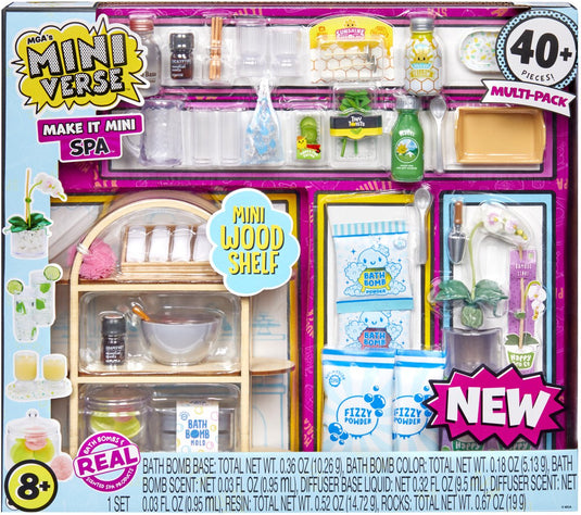 Miniverse make it mini spa - multipakket - knutselset