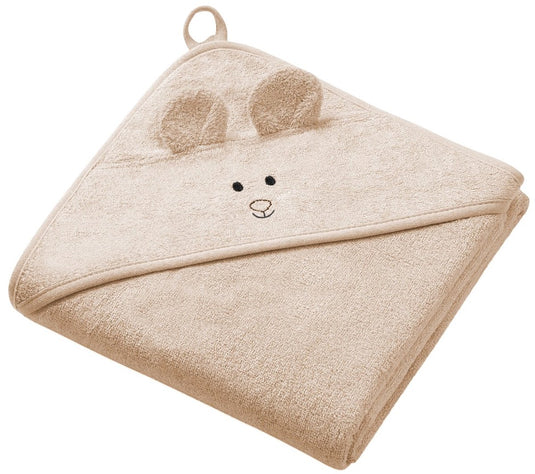 Babyono baby ono bamboo beige 100 x 100 cm badcape
