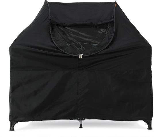 Deryan luxe campingbed klamboe - ledikant klamboe - pop up night cover - donkere slaapstimulans