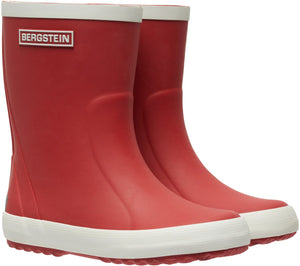 Bergstein classic unisex junior regenlaarzen - red 36