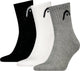 Head - unisex - alle sporten sportsokken - training - 3 pack - maat 39-42