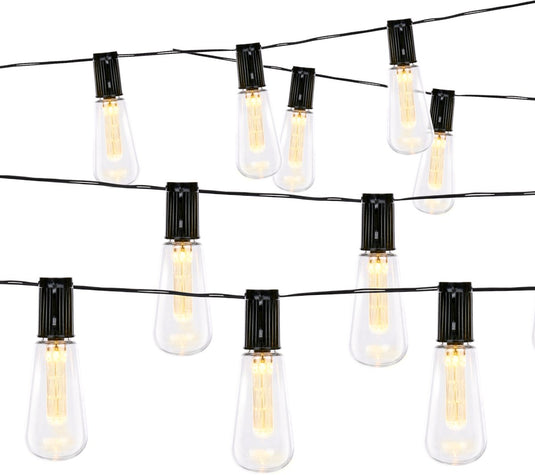 Grundig solar lichtsnoer - led tuinverlichting - solar lamp 3,35 meter - weerbestendige tuinverlichting zonneenergie