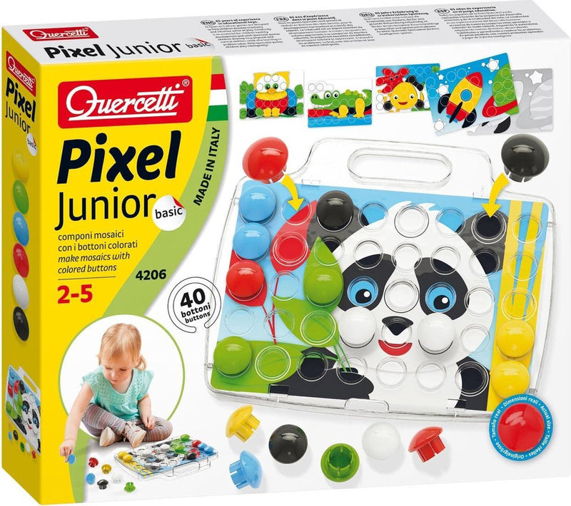 Load image into Gallery viewer, Quercetti pixel junior insteekmozaïek
