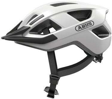 Abus fietshelm aduro 3.0 led polar white s - 51-55 cm - wit - geschikt voor gebruik op elektrische fietsen - stadsfietsen - 295 g