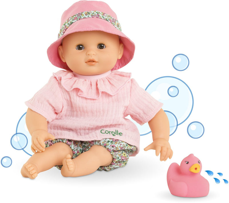 Load image into Gallery viewer, Corolle badpop coralie met badeend - babypop voor in bad, 30cm.
