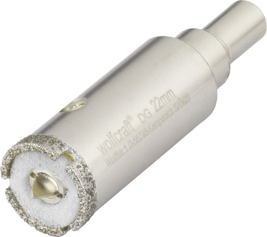 Wolfcraft - diamantboor 22mm - tegelboor 22 mm - diamant gatenzaag - 5922000