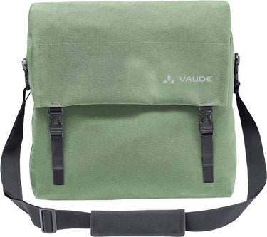 Vaude fietstas schoudertas met laptopvak augsburg iv bike bag willow green kaki