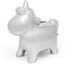 Zilverstad - spaarpot unicorn verzilverd