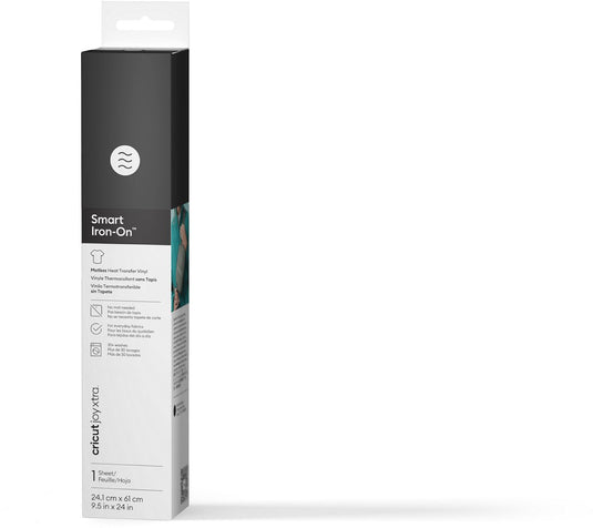 Cricut smart iron-on joy xtra 24,1x61cm (black)