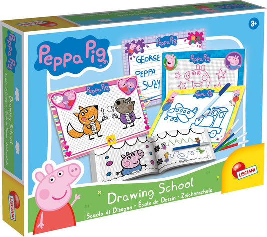 Lisciani peppa pig drawing school