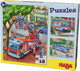 Haba puzzel - politie, brandweer hulpverlening - 12, 15 18st.