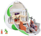 Jakks super mario galaxy - dubbelzijdige speelset - 23 cm yoshi-ei met 3,8 cm yoshi en exclusieve vuur mario-figuur