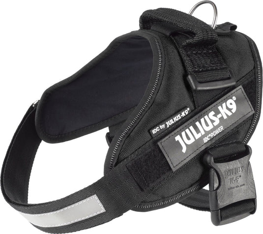 Julius k9 julius-k9 idc powertuig - hondentuig - m - maat 0 - zwart