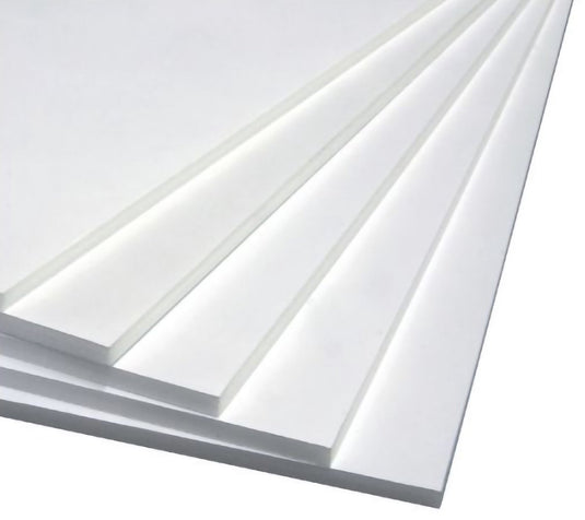 Kangaro foamboard - 50x70 - 5mm - wit - doos van 15 stuks - zelfklevend