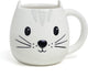 Balvi drinkbeker kat kitty wit keramiek