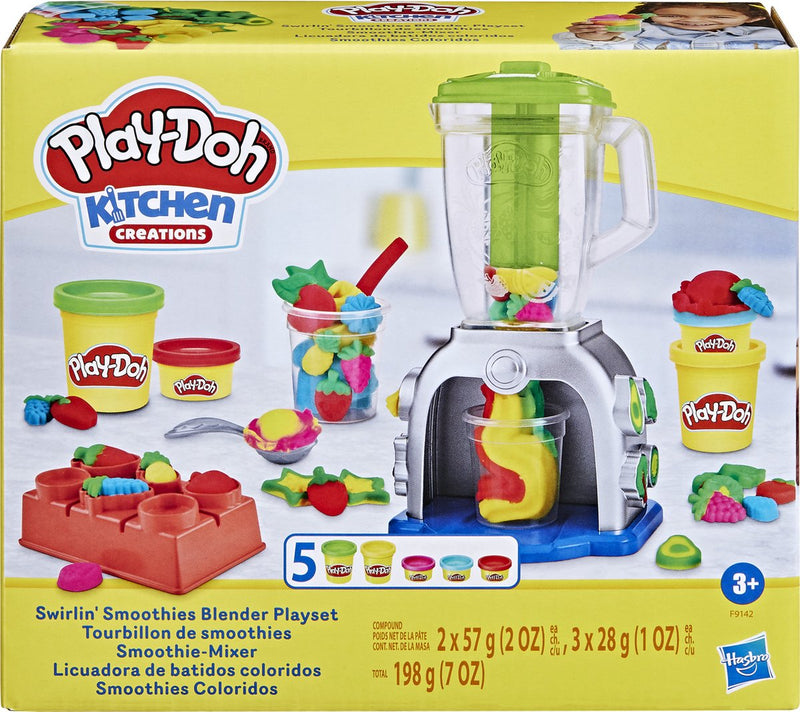 Load image into Gallery viewer, Play-doh swirlin' smoothies blender - 5 kleipotjes
