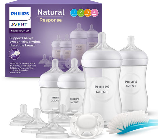 Philips avent natural response fles - startersset voor pasgeboren baby's scd838 13