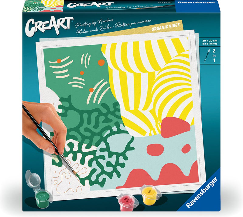 Load image into Gallery viewer, Ravensburger creart schilderen op nummer - organische sferen
