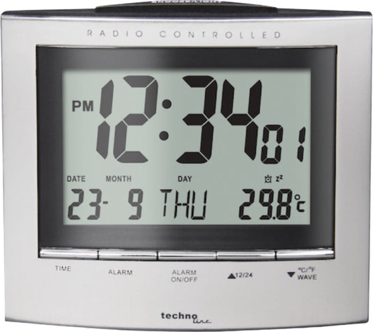 Nextime weerstation - radio gestuurde klok - datum - wekkerfunctie - technoline wt 280