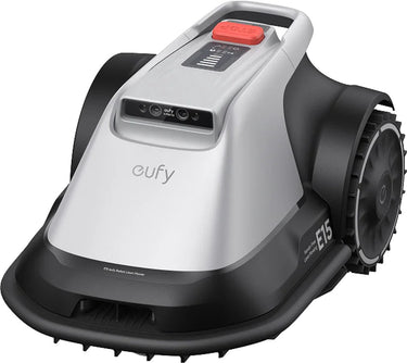 Eufy robotgrasmaaier e15 solo - draadloos - zonder rtk - geen signaalproblemen - 5-minuten-setup - automatische mapping tot 800 m2 - obstakelvermijding - ride-on edge - bediening via app