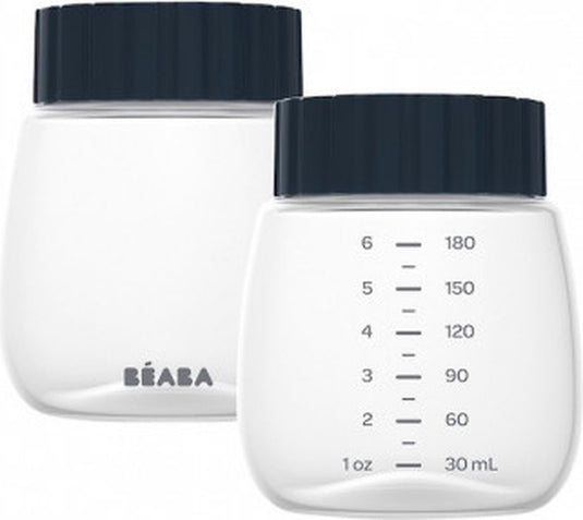 Béaba - melkflesjes voor borstkolf - 2x 180 ml - bpa-vrij - voor bewaren invriezen van moedermelk