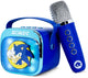 Otl technologies sonic the hedgehog - karaoke set voor kinderen - draadloze microfoon en speaker - met lichteffecten - stemvervorming