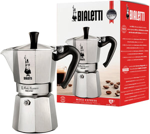 Bialetti moka express 12 kops – espressopot – aluminium – 670 ml