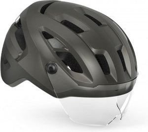 Met intercity mips fietshelm mannen vrouwen – fietshelm e-bike volwassenen – elektrische fiets – maat l (58-61cm) – nta 8776 – titanium allic matt (grijs)