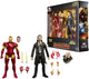 Marvel legends series iron man (extremis) en 's mandarin, avengers comics-verzamelactiefiguren van 15 cm