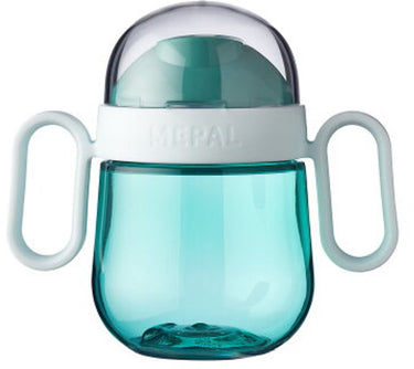 Mepal mio antilekbeker 2.0 - 200 ml - makkelijk vast te houden - kinderservies - deep turquoise